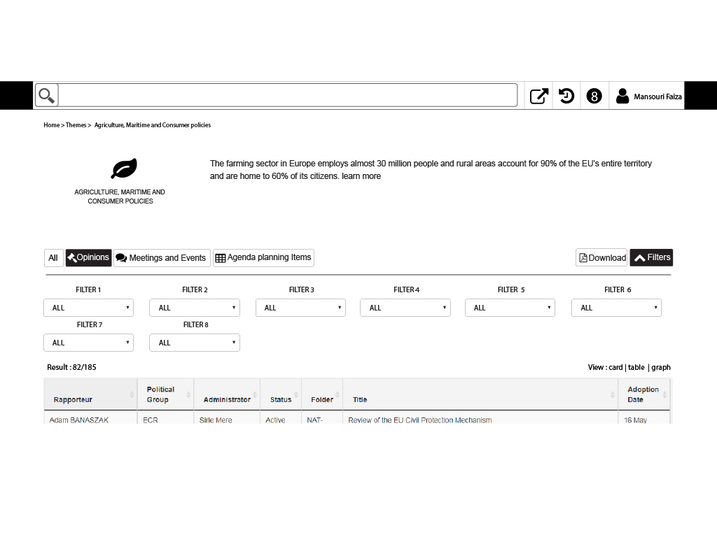 Filter designs and layout options